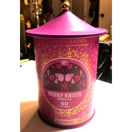 Pagoda Garden ROSEHIP HIBISCUS GREEN TEA 60 Bags BBD Apr 2027. Perfect Gift Idea