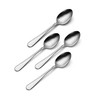 Oneida 2865004D Flight Everyday Flatware Dinner Spoons, Set of 4