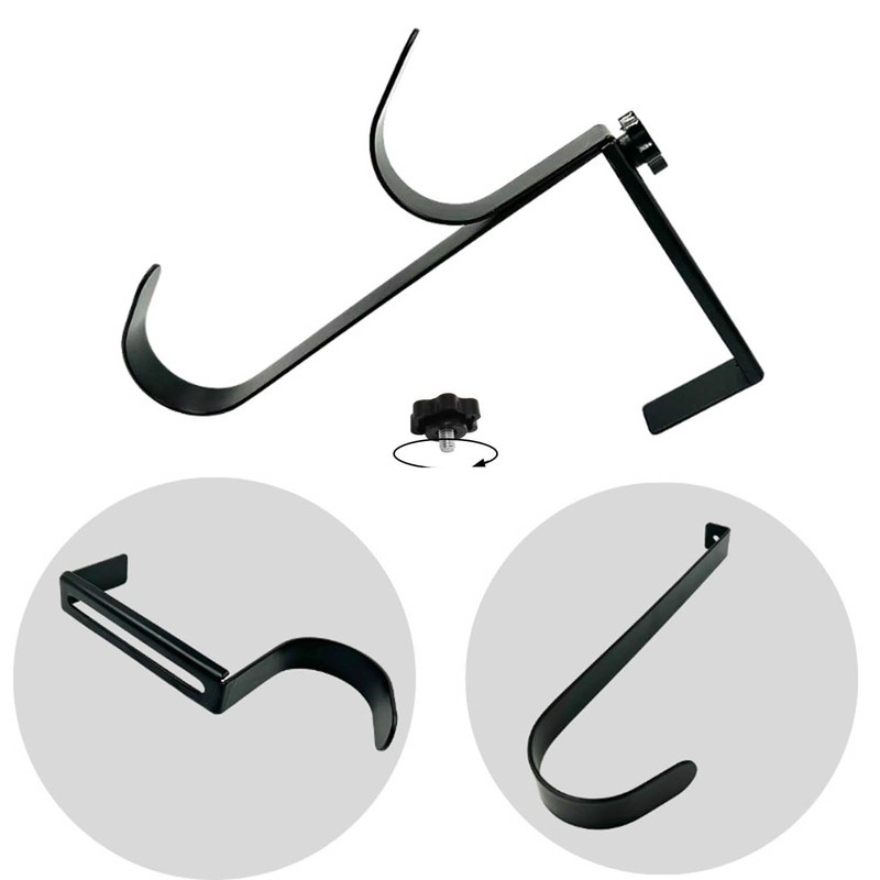 WADY Adjustable Pool Pole Hanger, Duty Double Pool Hooks for
