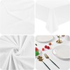 10 Pack Rectangle Tablecloth for 6ft/8ft Rectangle Tables,Polyester Tablecloth Washable