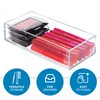 InterDesign iDesign Clarity Plastic Drawer Organizer for Vanity, Countertop, Bathroom,