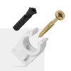 Plastic Pipe Clamp Pipe Clamp Dowel Safe Pipes Safe Installation