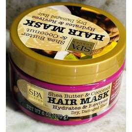 SPA Luxury Shea Butter & Coconut Hair Mask Hydrates/Reviv
