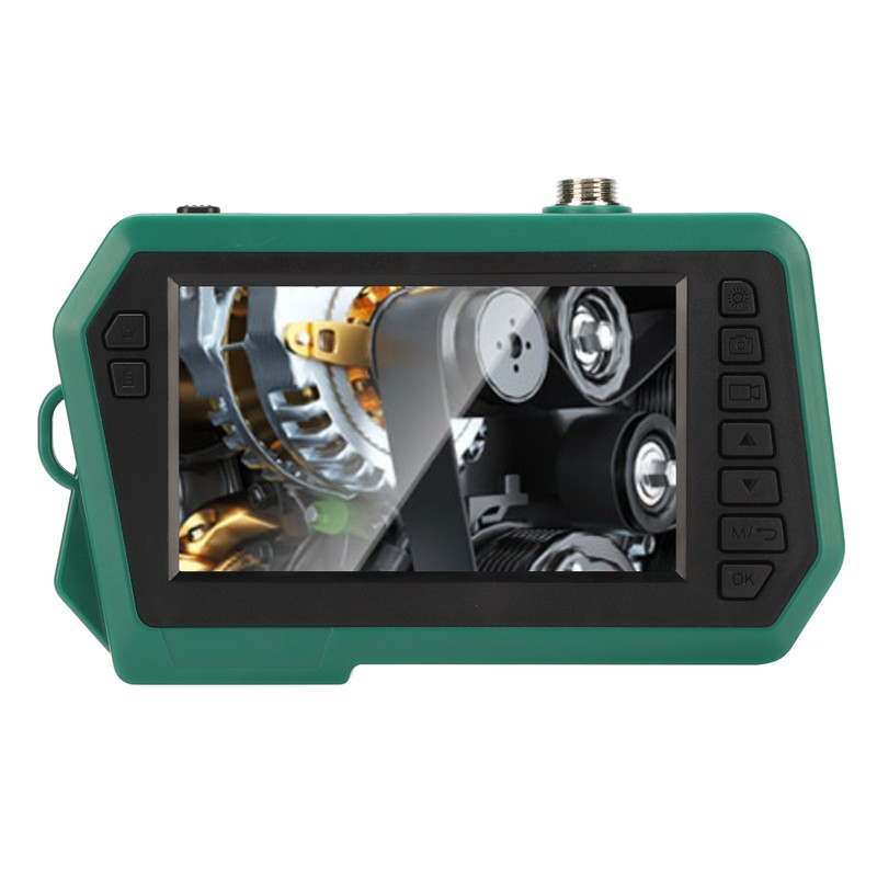 Dual Lens Borescope Inspection Camera 4.3in Screen 6 LED Light