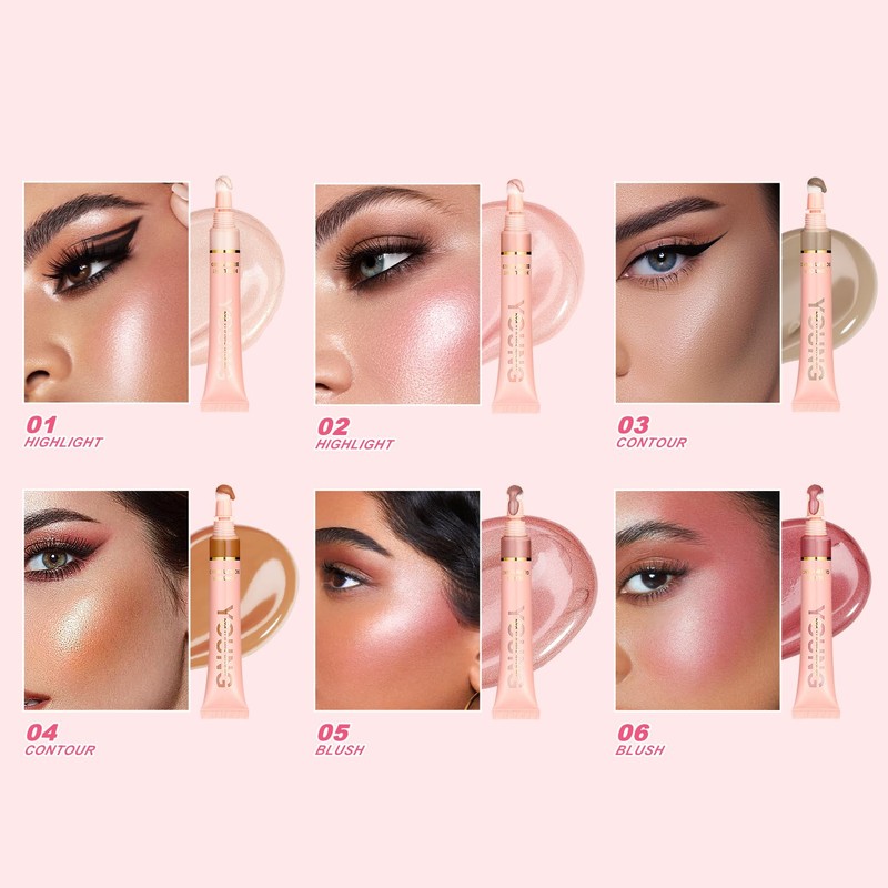 YOUNG VISION Liquid Contour Wand - Contour Makeup for Sculpting,