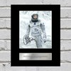 Matthew McConaughey Interstellar Signed Mounted Photo Display