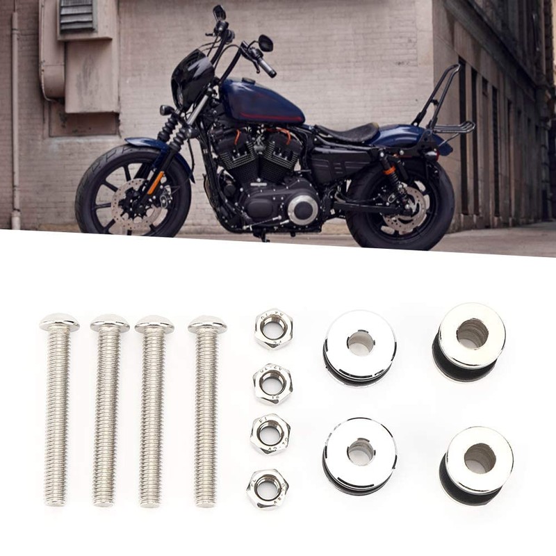 Quick Release Luggage Racks Sissy Bar Docking Hardware Kit Fits