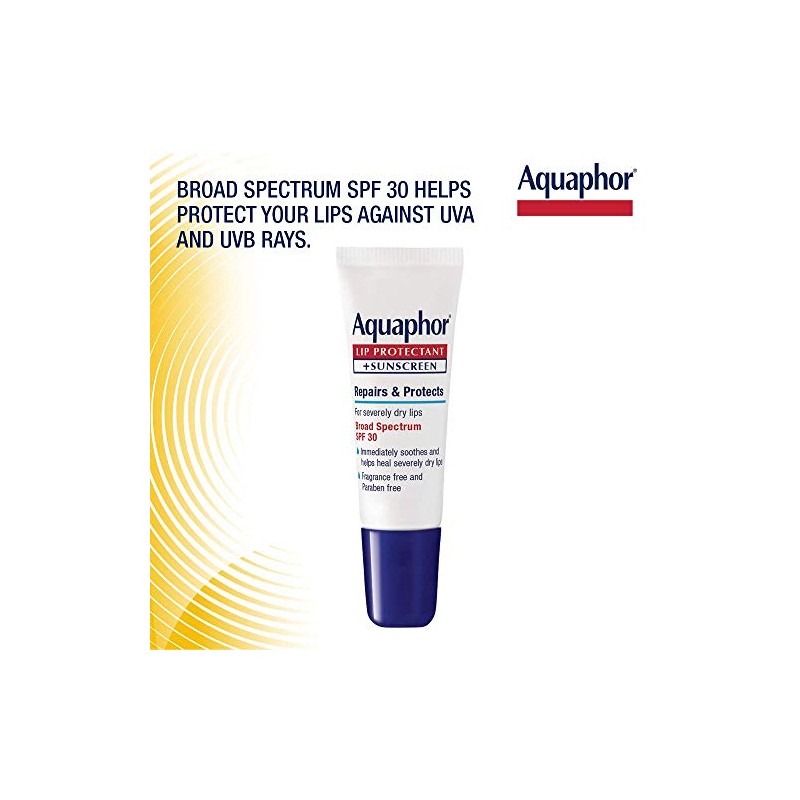 Aquaphor Protector de labios - Amplio espectro SPF 30 -