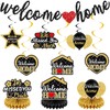 Welcome Home Decorations | Pre-Strung Glitter Welcome Home Banner and