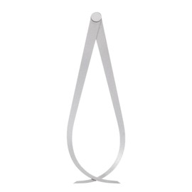 Kozelo Fixed External Caliper - [12 Inch] Stainless Steel Measuring Tool with Firm Friction Connection for Size Measurement, Silver