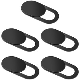 LICQIC 5 Pcs Webcam Cover Slide, Laptop Camera Cover Slide, for Laptop, Desktop, PC, Tablet, Smartphone and More