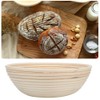 Banneton Brotform Bread Proofing Handwork Products Rattan Round Basket Set