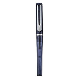 Nakabayashi TACCIA Faceted Fountain Pen, Clear Black, Nib Size F, TPF-001-CBK-F, Fine Point
