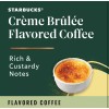 Starbucks 2 Boxes Starbucks Creme Brulee Keurig K-Cups Pods Natural