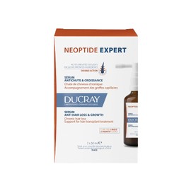 DUCRAY, Neoptide Expert Suero para Caída Crónica, Estimula el Folículo y Aporta Densidad, 2 Frascos de 50 ml