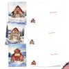 The Best Card Company 20 Assorted Christmas Notecards Boxed Set