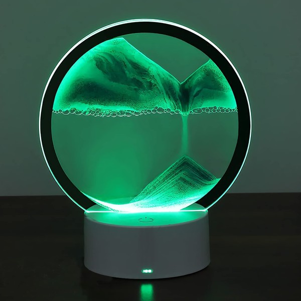 Sand Pictures for Rotating with LED Light, Sand Picture, Sandscape