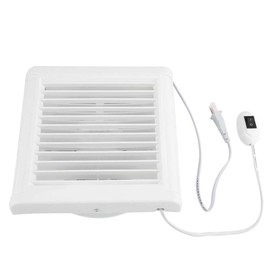 15W  Wall Mounted Exhaust Fan Low Noise Home Bathroom Kitchen Garage Air Vent Ventilation