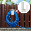 CroBlissful Garden Hose Holder Wall Mount Garden Water Hose Hanger