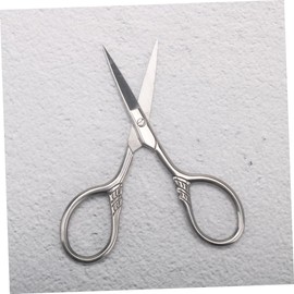 FOMIYES 6 Pcs Nose Hair Scissors for Men Small Scissors -pointed Scissors Home Repair Scissor Facial Hair Scissor Portable Nose Scissor Beard Trimming Scissors Man Sharp Eyebrow Scissors