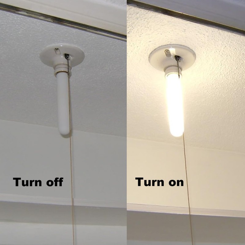 Leools LED Light Bulb T10 Dimmable Flick-Free Matt White 6W