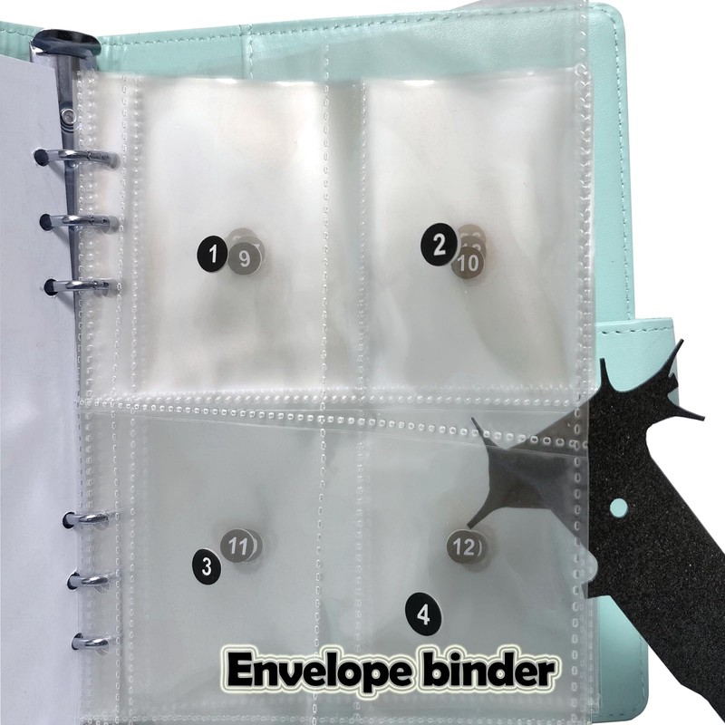 100 Envelope DIY Wallet Budget Cash Binder - 100 Day