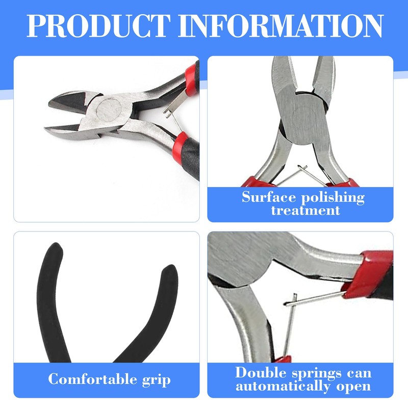 Wire Cutters 1PCS Precision Cutting Pliers Ultra Sharp Wire Snips