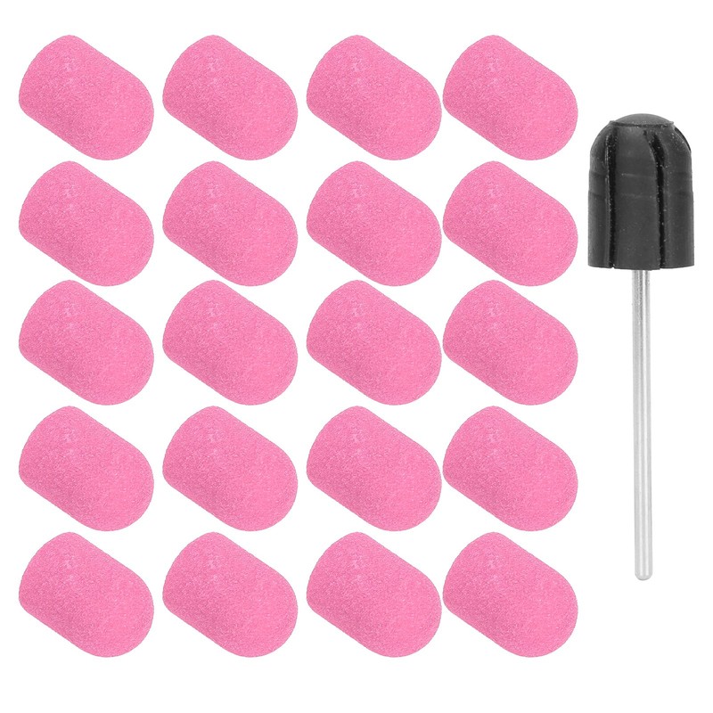 Nail Art Sanding Cap Nail Drill Bits Polishing Grinding Sanding