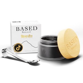 Based Shilajit | Pure Shilajit Resin with Max Potency, Energy & Immune Support for Men and Women | Rich in Fulvic Acid and 85+ Trace Minerals, 60 Servings