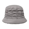 HAT YOU Ladies Zig Zag Double Layer Bucket Hat, gray