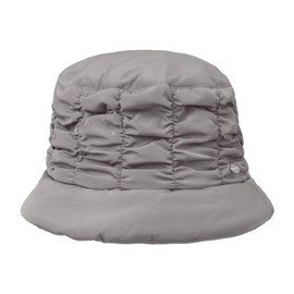 HAT YOU Ladies Zig Zag Double Layer Bucket Hat, gray