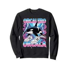 Orcalero Orcala Italian Brainrot Memes Oddly Specific Whale Sweatshirt