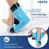 REVIX Large Ankle Ice Pack for Foot Discomfort, Reusable Gel