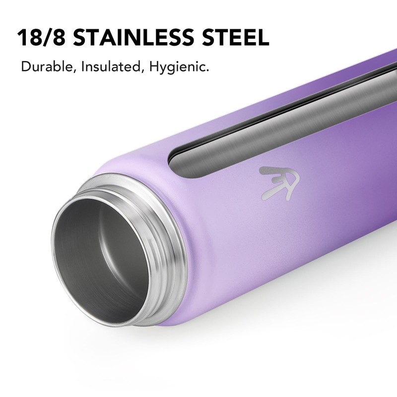 Enerbone 32 oz Insulated Water Bottle, Stainless Steel Bottle with