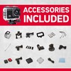 AgfaPhoto Realimove AC9000-30M Waterproof Digital Action Camera (True 4K, ICE