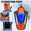 Buryeah 5 Pcs Hydration Backpack Pack with 5 Pcs 2L