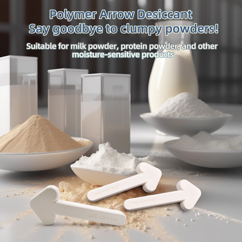 Wisesorb Polymer Desiccant Block, 10pcs 43g Poly Arrow Slowly &