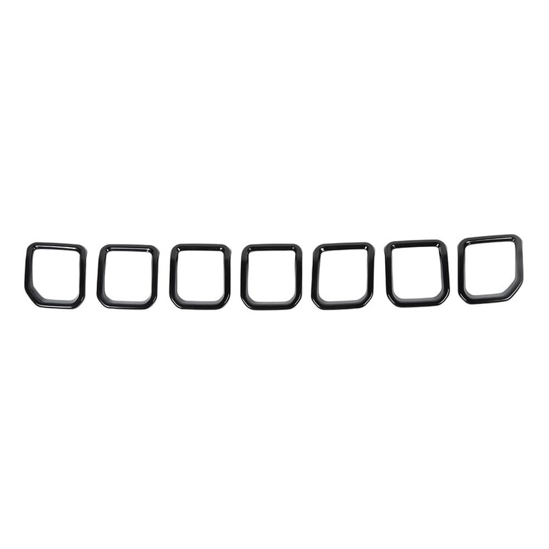 Auto Front Grille Inserts Guard Ring Decorative Trim,Fit forJee-p Compass