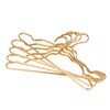 10Pcs Clothes Hanger WearResistant Enlarged Thickened SpaceAluminum NonSlip Clothes Hanger