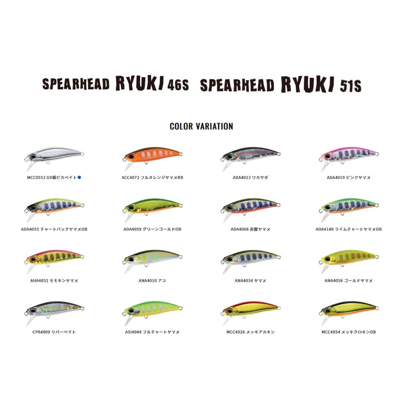 DUO Duo Spear Head Ryuki 46S ANA4056 Gold Yamame Total