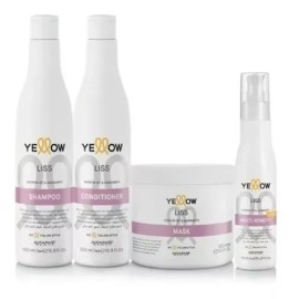 YELLOW PROFESSIONAL BY ALFAPARF LISS KERATIN SMOOTHING TREATMENT Kit De Mantenimiento Yellow Liss - Alaciado Perfecto