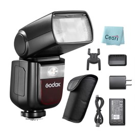 Godox V850III GN60 1/8000s HSS Camera Flash Speedlight with 2600mAh Li-ion Battery, 0.1-1.5s Fast Recycling for Nikon Canon Pentax Olympus Panasonic Camera
