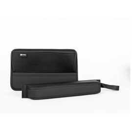 MAYTON Car Organizer, Car Accessories storage Car Seat organizer Front seat gap filler organizer (1, Black)