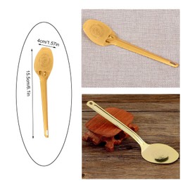 NentMent 2 Pack Incense Ash Press Seal Tool Incense White Ash Flat Scoop for Charcoal Incense Burner Tray Incense Censer Grey Ash Bakhoor Burner Incense Stick Holder Home Yoga Buddhist Meditation