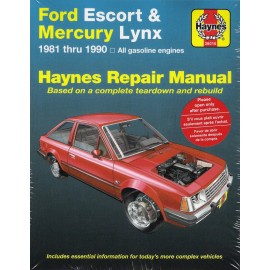 1981-1990 Ford Escort & Mercury Lynx Haynes Repair Service Shop Manual 0042