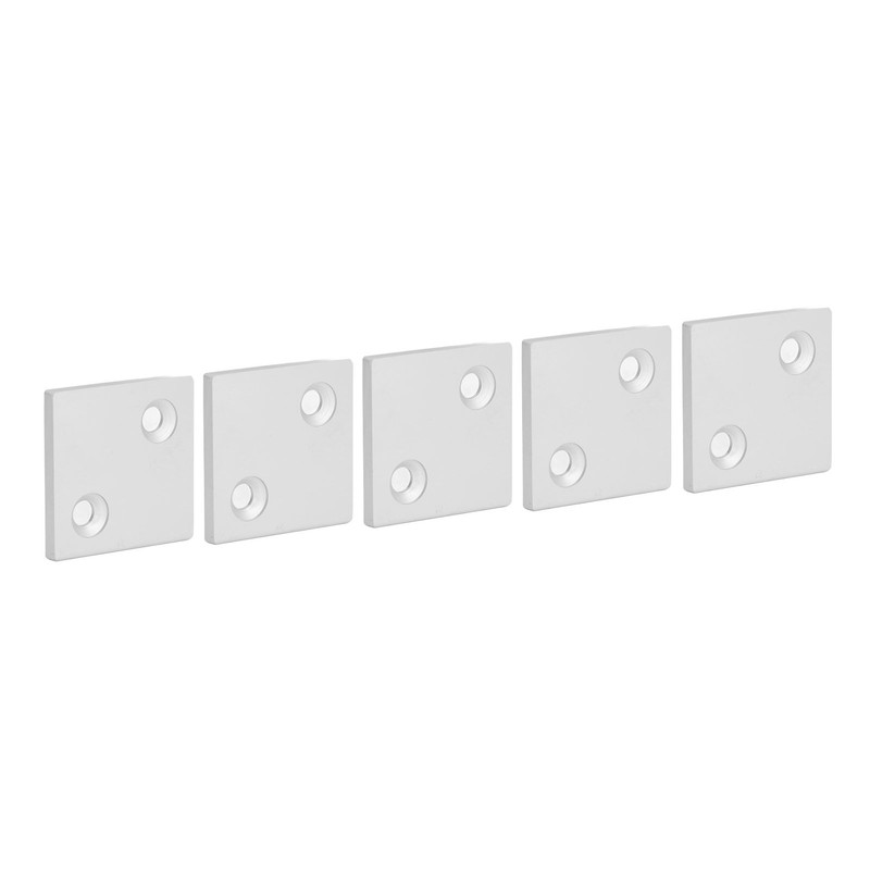 5Pcs Aluminum Profiles End Cover 8080 Double Slot Ends Caps