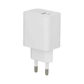 Xanlite, ADUSB2P Universal 18W Fast Charge Dual Charging Port USB-C USB-A Adapter