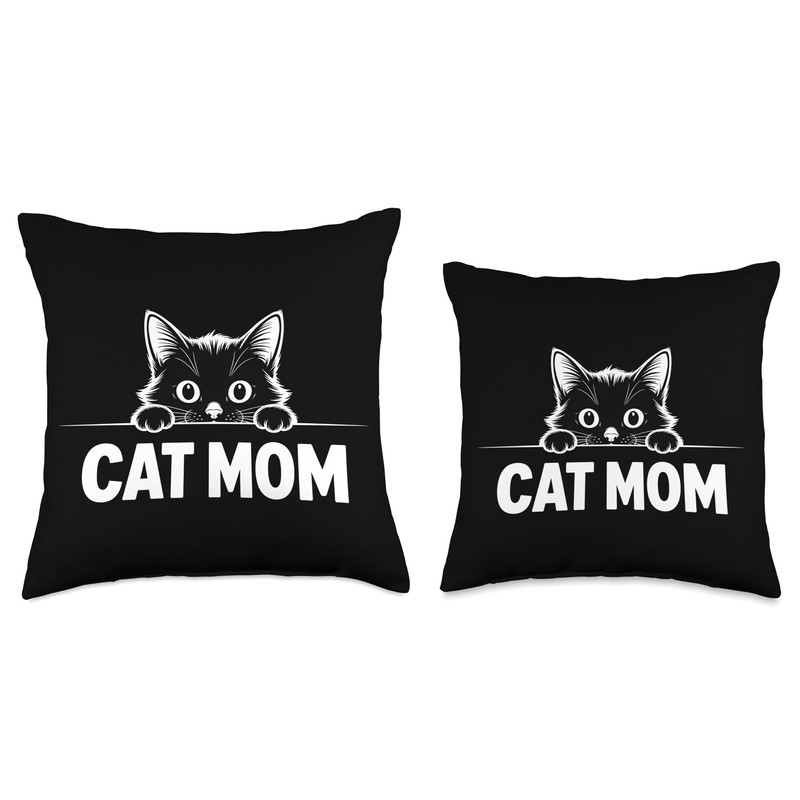 Cute Kitty Minimalistic Design - CAT MOM 1 - Fan