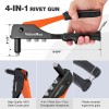 ValueMax 4-in-1 Hand Riveter/Rivet Gun Pop Rivet Tool Kit with