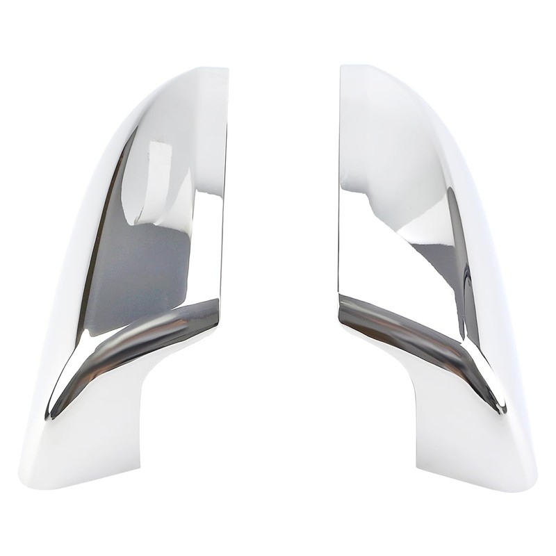 AUCERAMIC Chrome Mirror Covers Caps Fit for 2007-2019 Toyota Tundra